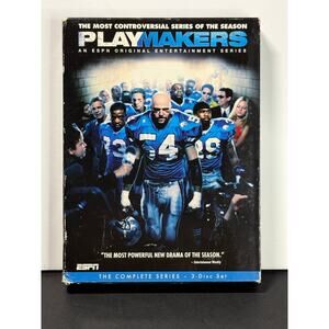 Playmakers Complete Series DVD 3-Disc Set ESPN 2004 Sports Drama Football